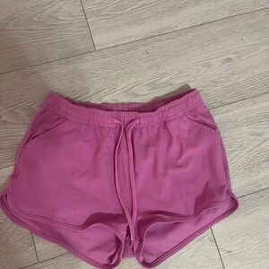 Vibrant Pink Athletic Shorts for Women